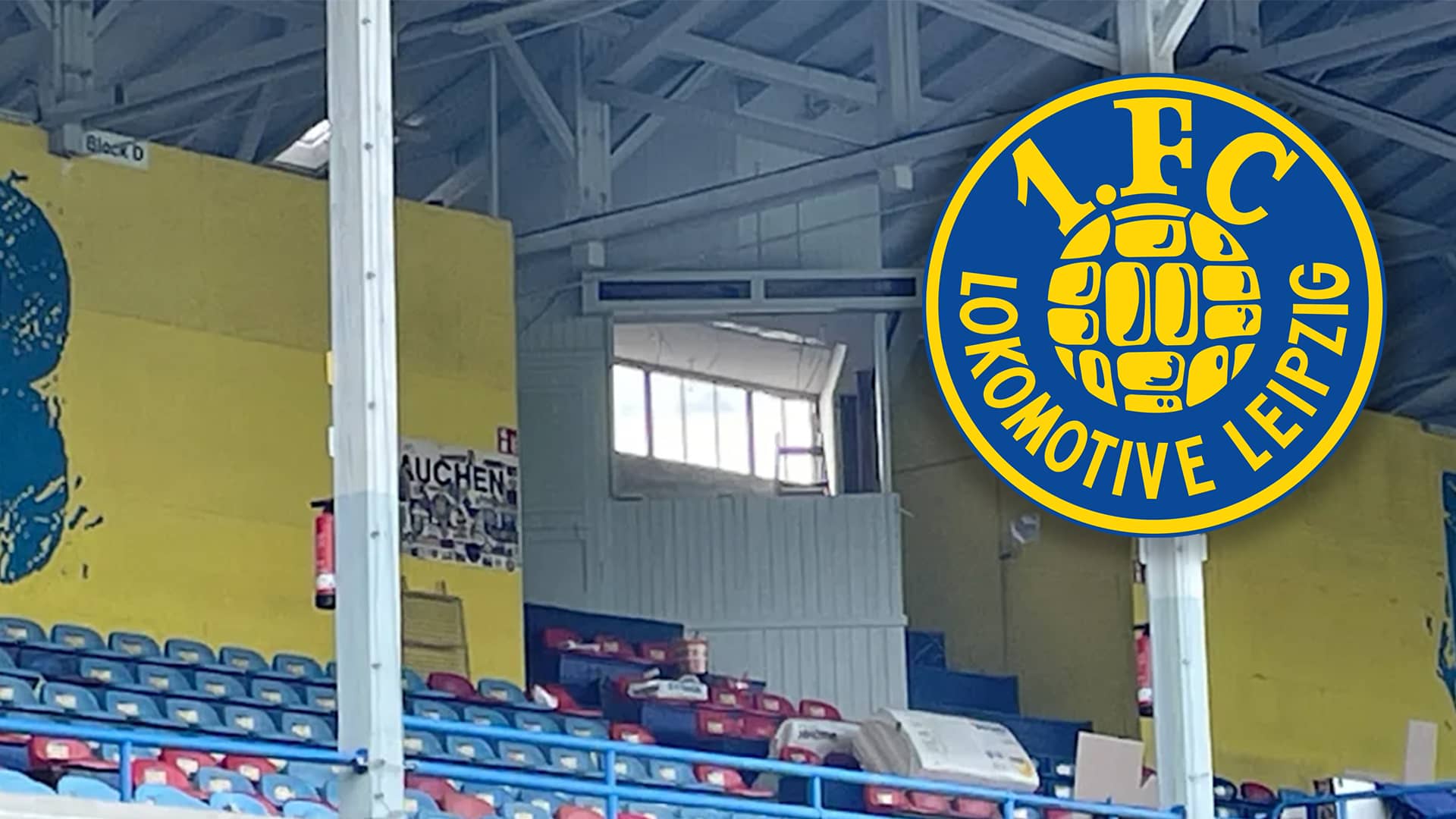 Sprecherkabine bei 1. FC Lokomotive Leipzig wird zur exklusiven Loge