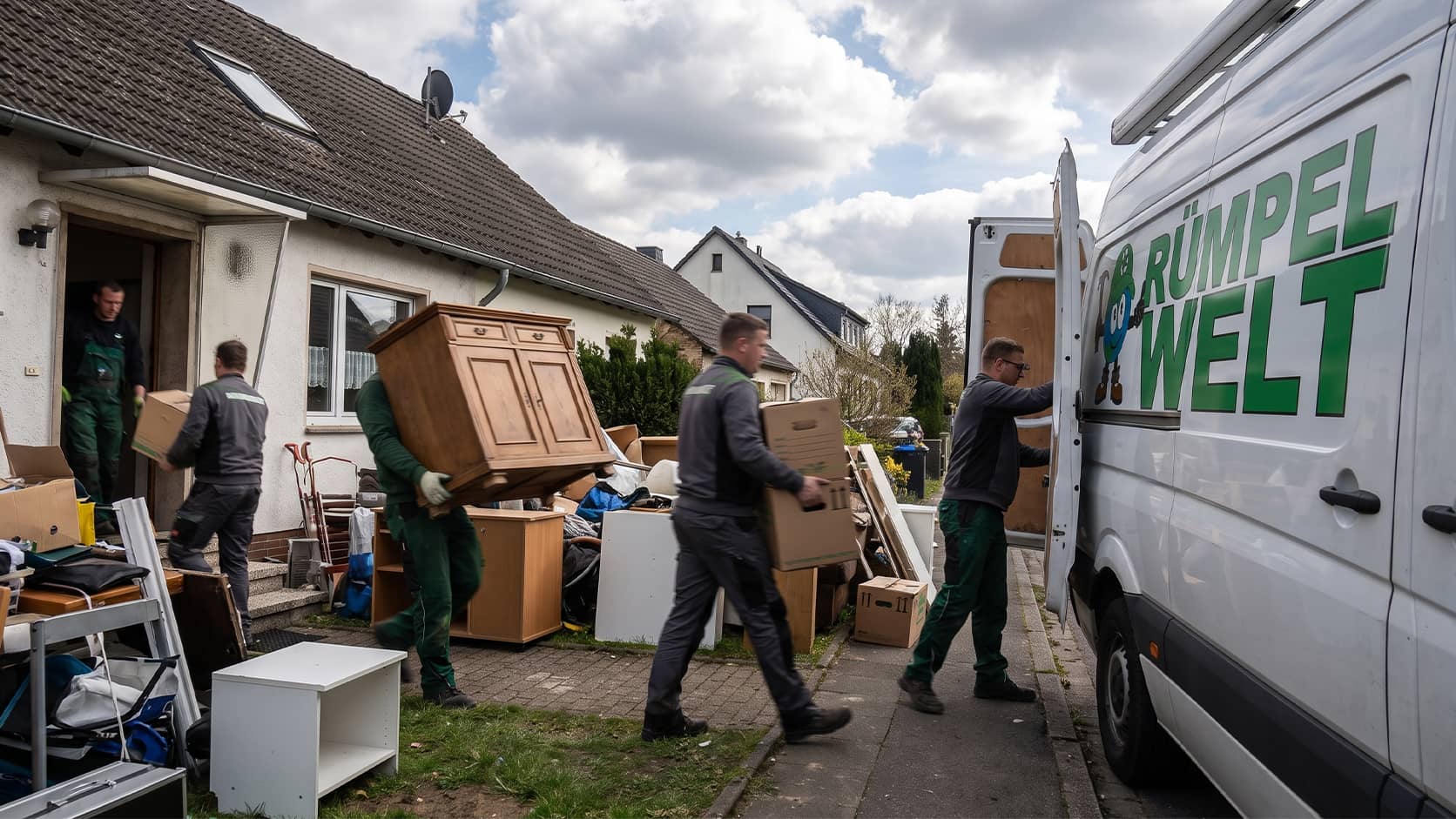 Haus entrümpeln vor Verkauf – lohnt sich das?
