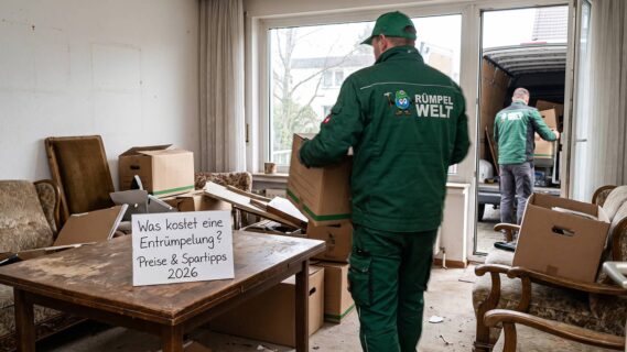 Was kostet eine Entrümpelung Preise & Spartipps 2026