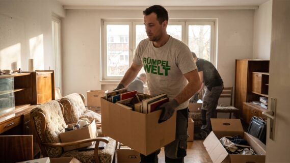 Wohnung entrümpeln nach Todesfall – Schritt-für-Schritt